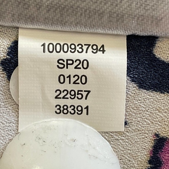 JM Collection Sleeveless Zip Front Top Geometric - Picture 8 of 9